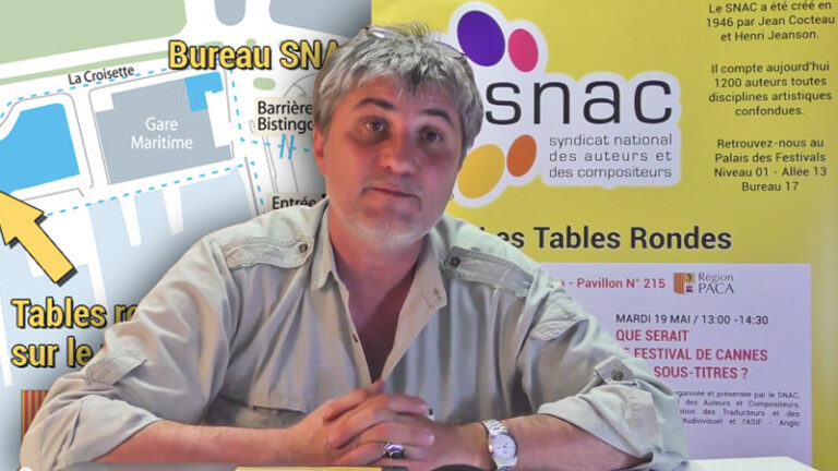 [VIDEO] Dominique Dattola présente le SNAC et ses actions cannoises